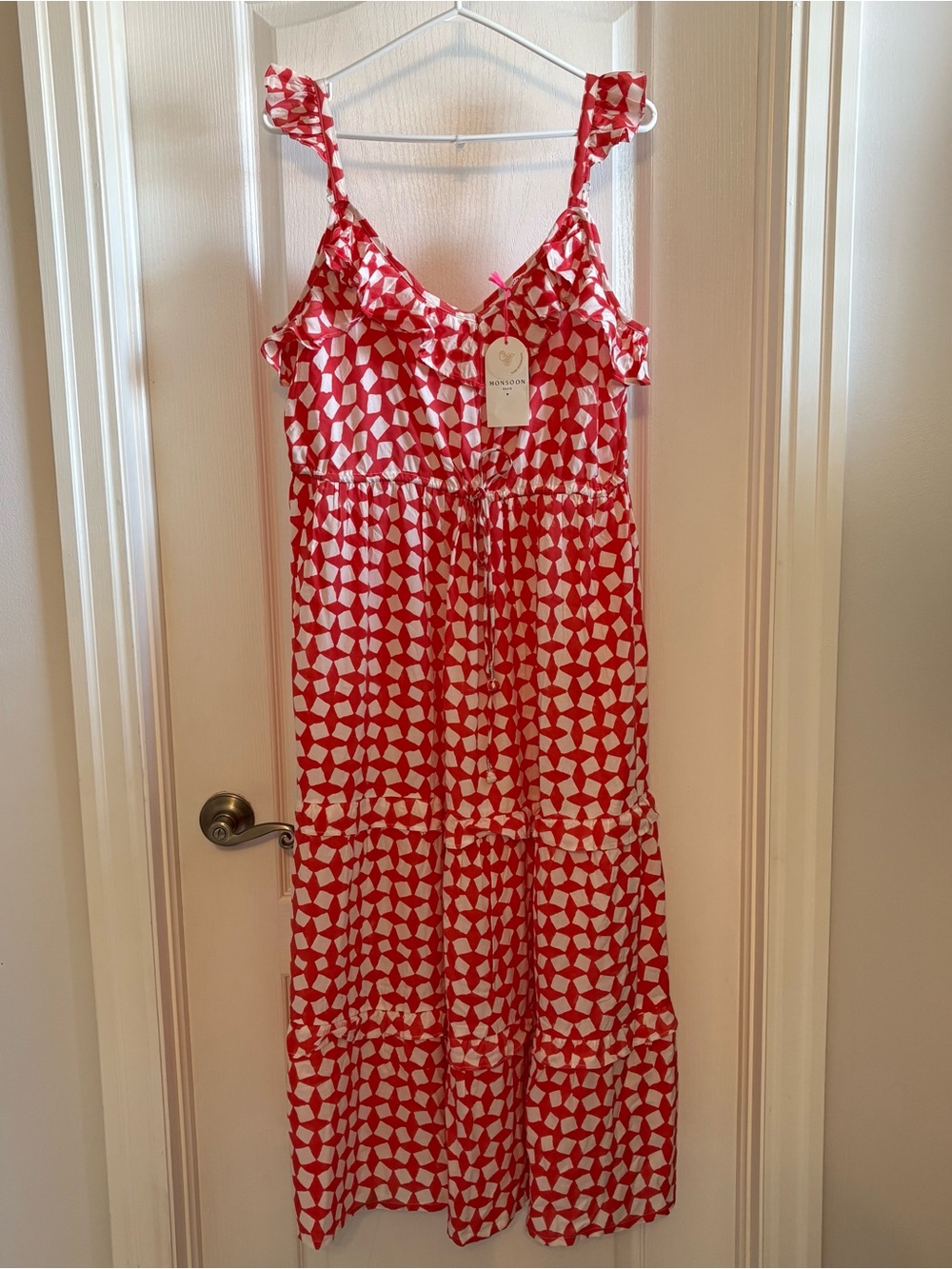Monsoon Tiered Maxi Dress - Picture 2 of 8